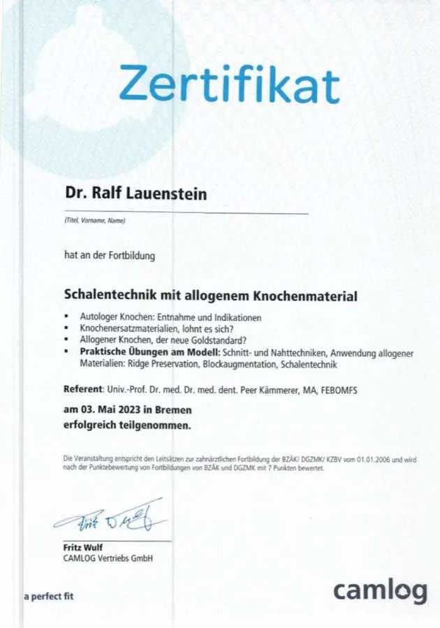 Fortbildungsnachweis: Juni 2023