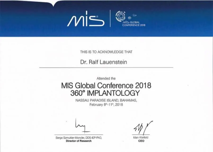 MIS Global Conference: Fortbildung · 2018