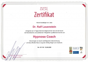 Dr. Lauenstein Hypnose-Coach
